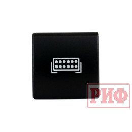 Кнопка ВКЛ/ВЫКЛ, голубой, FRONT LIGHTS TOYOTA 22x22