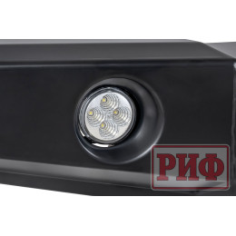 Бампер РИФ силовой передний Ford Ranger T6 2011-2015 с доп. фарами и защитной дугой