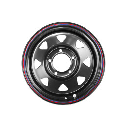 Диск усиленный Toyota Land Cruiser 100/105 стальной черный 5x150 9xR17 d113 ET0 (треугольник мелкий)