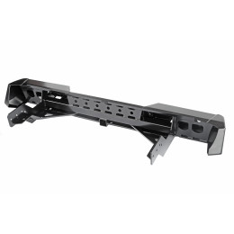 Бампер РИФ силовой задний Mitsubishi L200 2015-2019 с квадратом под фаркоп и фонарями