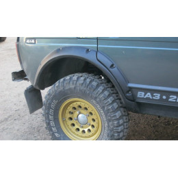 Расширители колёсных арок ВАЗ НИВА 2131 5D (передние 70 мм, задние 70 мм)