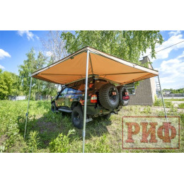 Маркиза автомобильная РИФ веерная 2,5х2,0 м (левая)