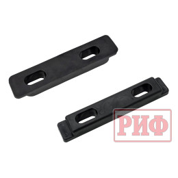 Багажник экспедиционный (платформа) алюминиевый РИФ 1150x2080 мм для Toyota Land Cruiser Prado 150 (с крепежом)