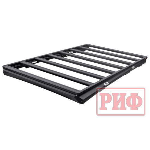Багажник экспедиционный (платформа) алюминиевый РИФ 1150x2080 мм для Toyota Land Cruiser Prado 150 (с крепежом)
