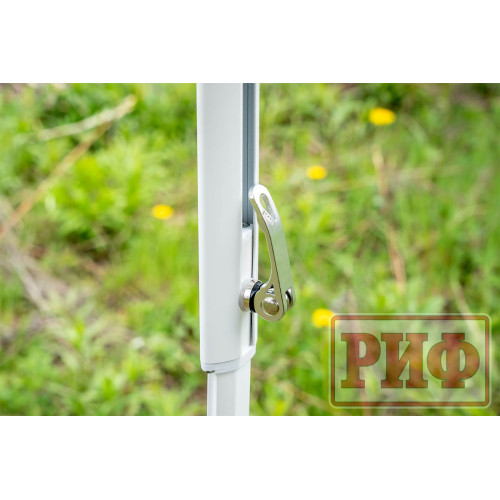 Маркиза автомобильная РИФ 2,5х2,0 м кассетная с электроприводом, корпус белый