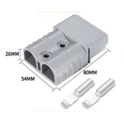 Провод питания для лебедки СТОКРАТ STO SN 4.5 S /6.0 S с разъемом и клеммами (25 кв. мм)