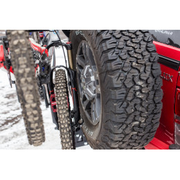 Велобагажник (вставка) РИФ в квадрат для фаркопа на 4 велосипеда