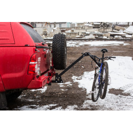 Велобагажник (вставка) РИФ в квадрат для фаркопа на 4 велосипеда