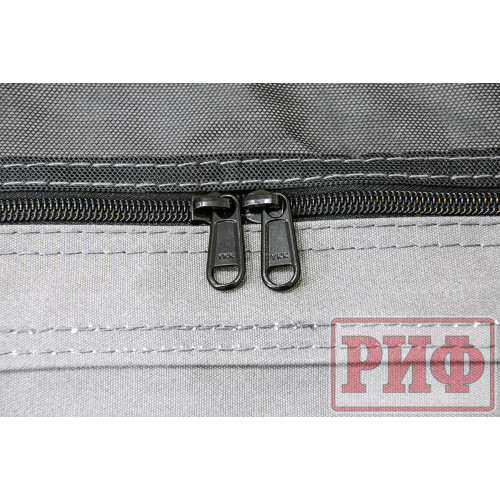 Палатка на крышу автомобиля РИФ Hard RT03-140, корпус черный, тент серый