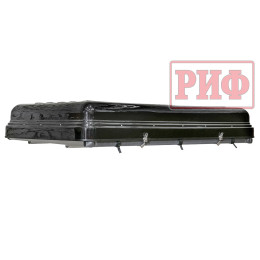 Палатка на крышу автомобиля РИФ Hard RT03-140, корпус черный, тент серый