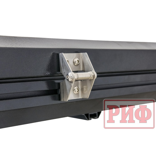 Палатка на крышу автомобиля РИФ Hard RT05-130, корпус алюминий, тент серый