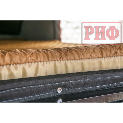 Палатка на крышу автомобиля РИФ Hard RT05-130, корпус алюминий, тент серый