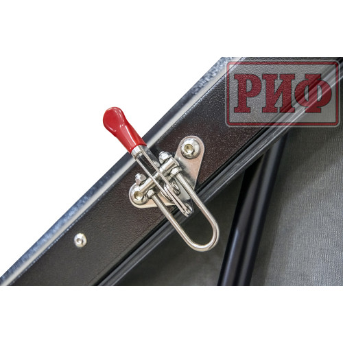 Палатка на крышу автомобиля РИФ Hard RT05-130, корпус алюминий, тент серый