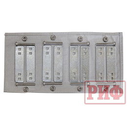 Палатка на крышу автомобиля РИФ Hard RT04-125, корпус белый, тент песочный