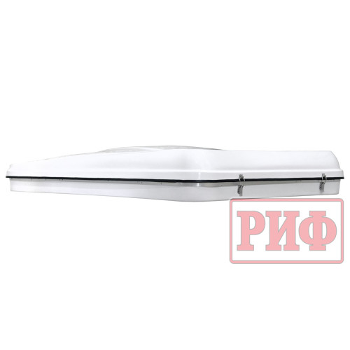 Палатка на крышу автомобиля РИФ Hard RT04-125, корпус белый, тент песочный