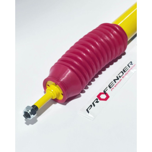 Амортизатор передний лифт 4" для Toyota Land Cruiser 70 NEW и NISSAN PATROL Y61&Y60 с регулировкой жесткости  (газ-масло) диапазон регулировки жесткости 30%