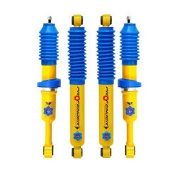 Амортизатор задний лифт 0-2"для Toyota Land Cruiser Prado 120, 4runner (215), FJ cruiser с регулировкой жесткости (газ-масло) диапазон регулировки жесткости 30%