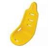 Спортивное сидение КОВШ  Легко мыть и чистить! Размер 21" ЖЕЛТЫЙ