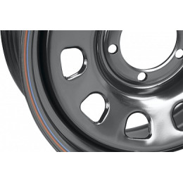 Диск усиленный Dodge Ram 1500, ГАЗ Соболь, УАЗ стальной черный 5x139,7 8xR18 d110 ET+15