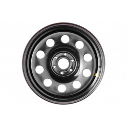 Диск усиленный Ниссан Навара D40 3.0TD стальной черный 6x114,3 8xR17 d66 ET+25