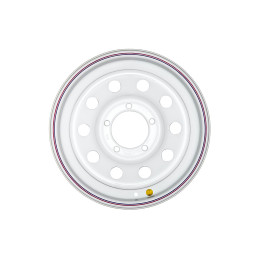 Диск усиленный УАЗ стальной белый 5x139,7 7xR16 d110 ET+15