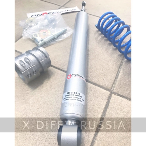Усиленный рулевой демпфер Profender 4х4 "возврат к центру",шток 12,5 мм