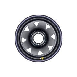 Диск усиленный Тойота Ниссан стальной черный 6x139,7 8xR18 d110 ET+15 (треуг.)