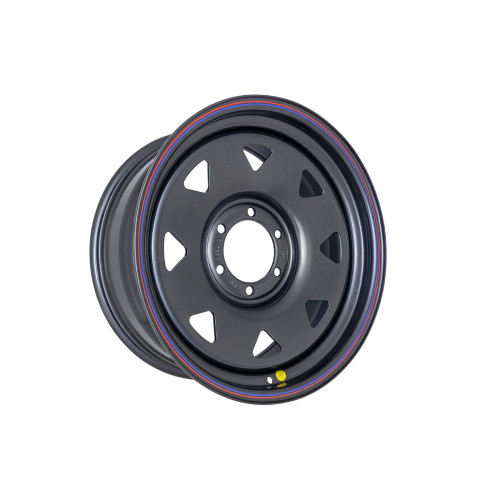 Диск усиленный Тойота Ниссан стальной черный 6x139,7 8xR18 d110 ET+15 (треуг.)