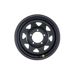 Диск усиленный УАЗ стальной черный 5x139,7 7xR16 d110 ET+30 (треуг. мелкий)