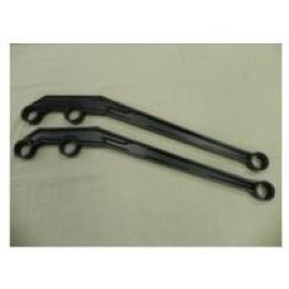 Продольные реактивные тяги Toyota Land Cruiser 76, 80, 105 лифт 4 дюйма +20мм вынос вперед (комплект 2 штуки)