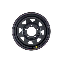 Диск усиленный УАЗ стальной черный 5x139,7 7xR16 d110 ET+25 (треуг. мелкий)