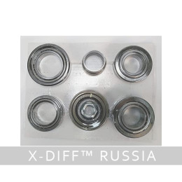 Установочный набор передней главной пары для JEEP JL D44 (210MM) полный (мастер кит) c регулировочными шайбами 